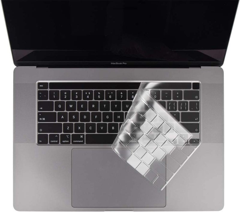 COOSKIN Ultra Thin Keyboard Cover Skin for MacBook Pro 16 inch with Touch Bar Touch ID A2141 and MacBook Pro 13 inch A2338 A2251 A2289 Keyboard Protector - Image 1